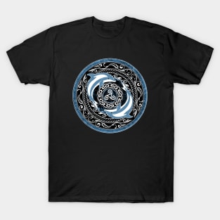 Celtic Dolphin and Celtic triskelion T-Shirt